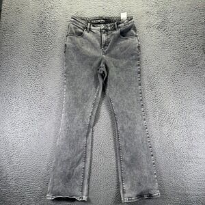 Renee Greenstein Jeans Womens 10 Gray Cotton Denim Bootcut Workwear Stretch